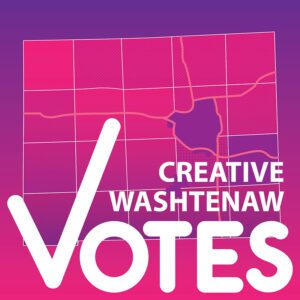 Creative Washtenaw Votes Logo